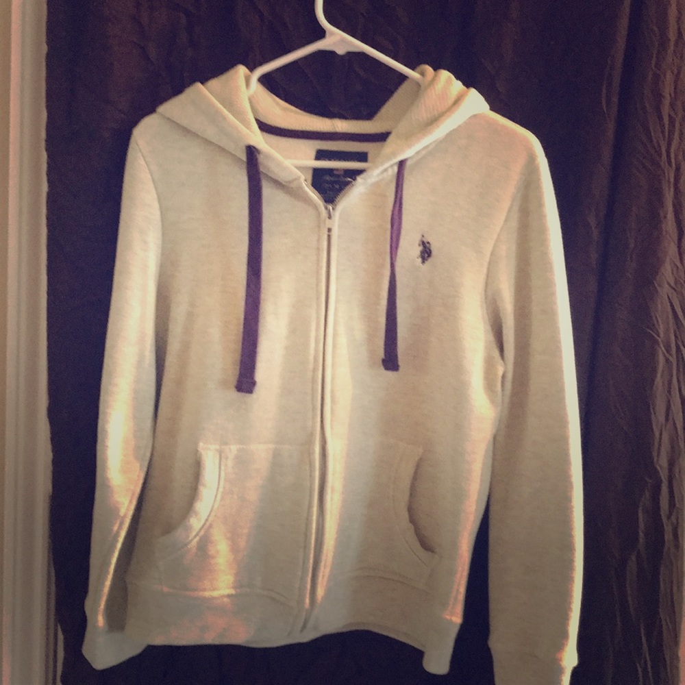 Women’s polo zip hoodie